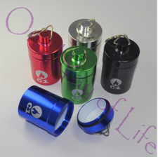 Cheeky One Smokers Club Odourless Stash Pots, Metal, Air Tight, Large, Small