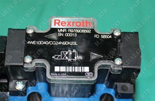 Rexroth, 4WE10D40/CG24N9DK23L, R978908692, Hydraulic Valve Bosch NEW - Picture 3 of 3