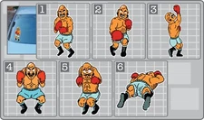 BALD BULL Sprite from PUNCH OUT! Vinyl Decal Car Truck Sticker