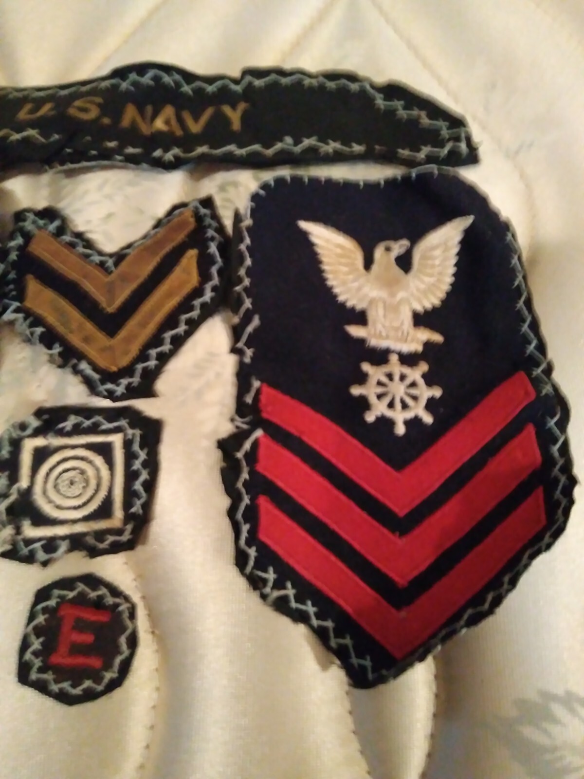 vintage navy military patches eBay