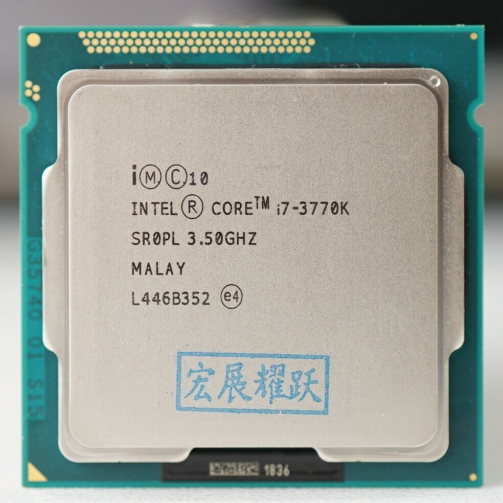 Intel Core i7-3770K SL0PL 3.5GHz Quad-Core LGA 1155/Socket H2 ...