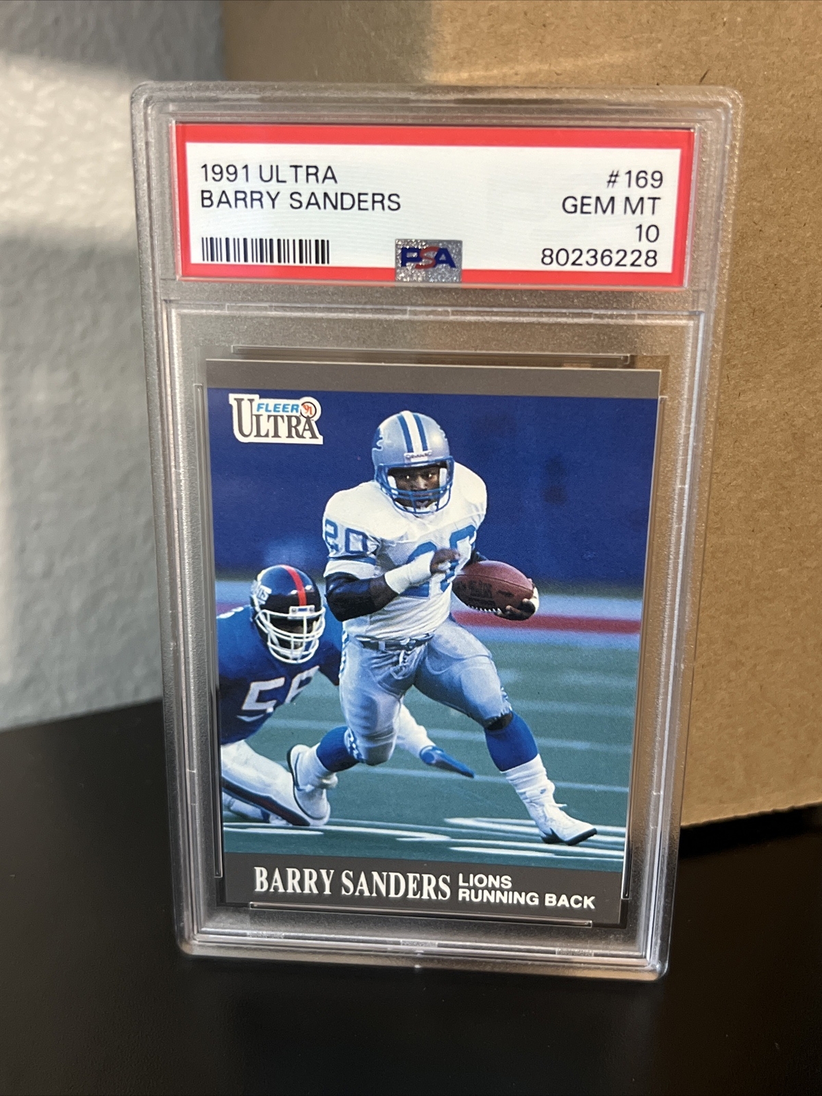 1991 FLEER ULTRA 169 BARRY SANDERS PSA 10 eBay