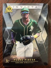2021 Bowman Draft Pedro Pineda Invicta Insert Card Oakland Athletics