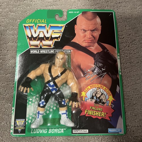 WWF Hasbro Ludvig Borga Green Card Series...