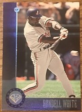 Rondell White 1996 Leaf Silver Press Proof Card #88 Montreal Expos MLB Free Ship