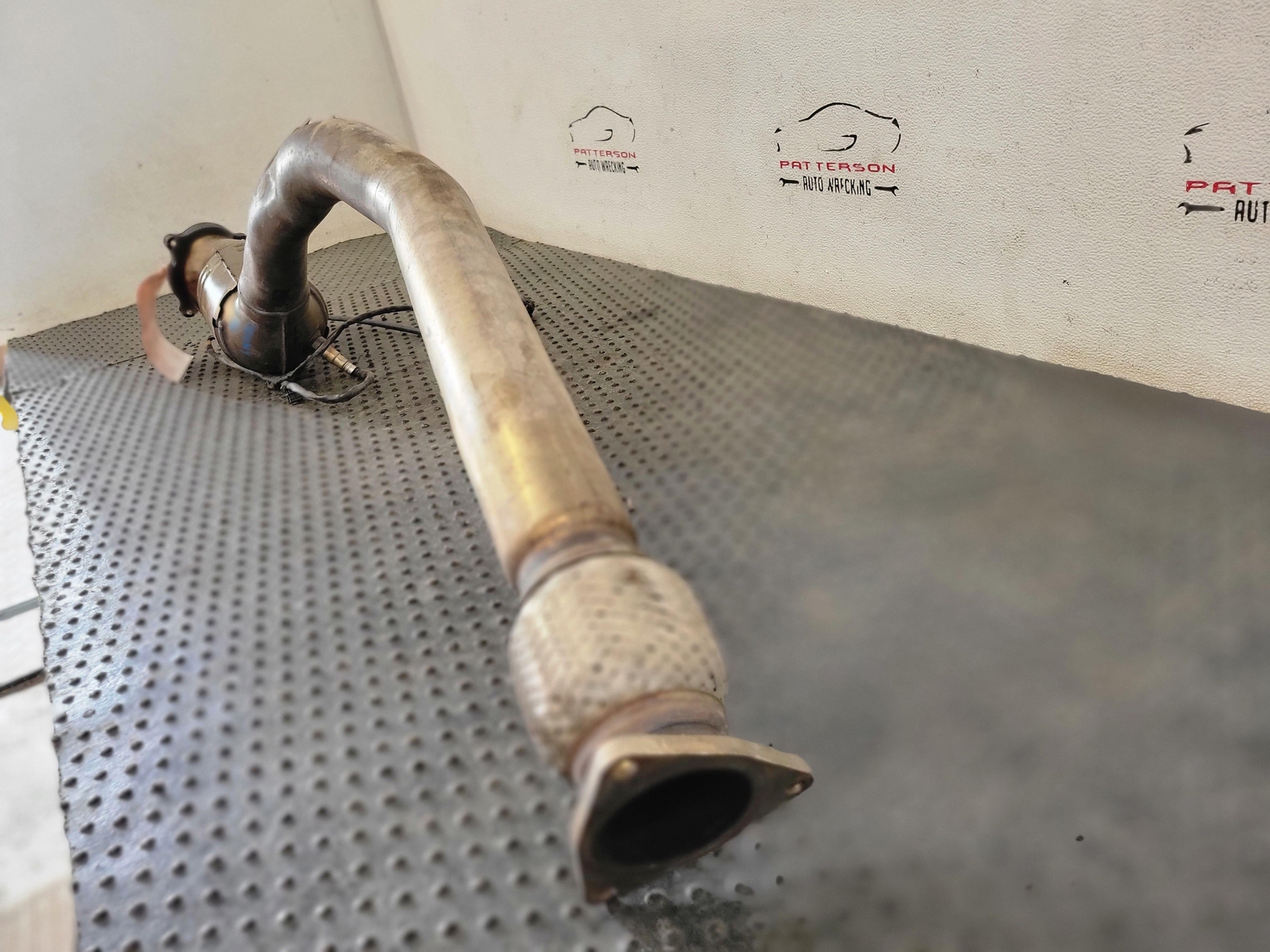 11-18 BENTLEY CONTINENTAL GT 6.0 PASSENGER RIGHT RH EXHAUST DOWN PIPE 3W0253059