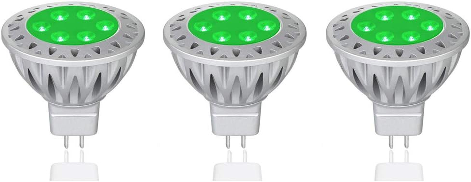 MR16 Green LED Bulbs 12VAC/DC Low Voltage Lighting Gu5.3 Bi-Pin LED Lamps Spotli