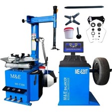 Me 2.0 Hp Tire Changer Wheel Balancer Machine Combo Rim Clamp Combo
