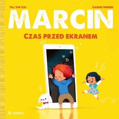 Marcin Czas przed ekranem TILL THE CAT CARINE HINDER MONIKA SZEWC OSIECKA / ToTa