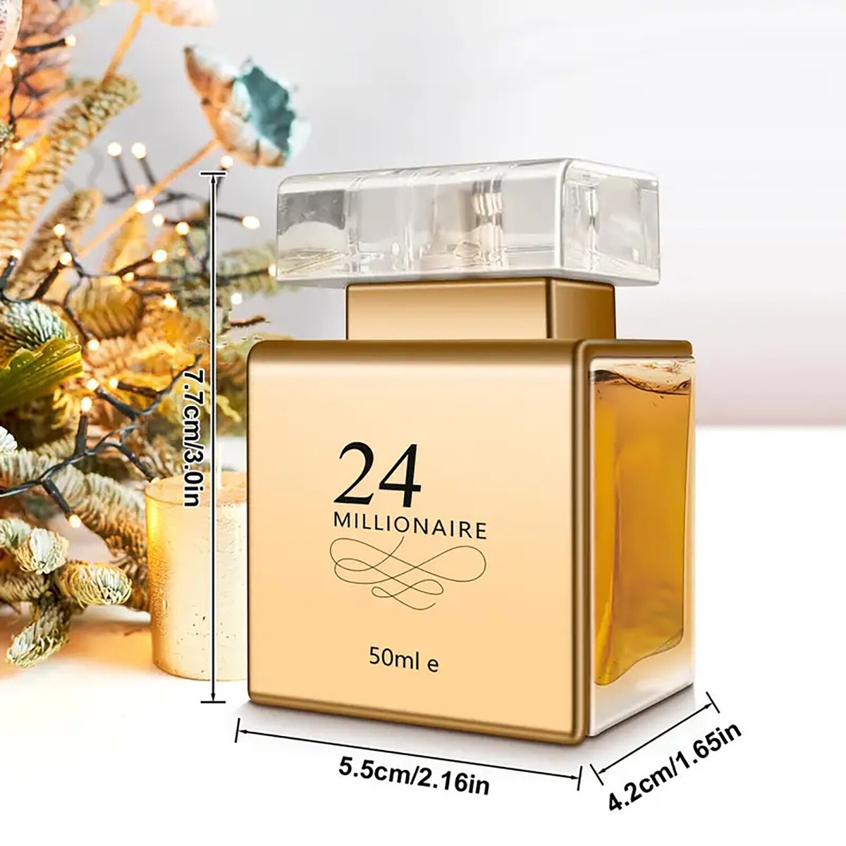 PERFUME 24K MILLIONAIRE for women/Men Long Lasting Fragrance 50ML
