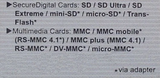 SanDisk 2-in-1 PC Card Adapter for SD/MMC Memory Cards PCMCIA CardBus - Image 3 of 3