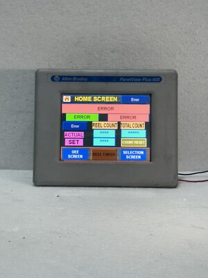 Allen-Bradley 2711P-T6C20D8 SER.A PanelView Plus 600 