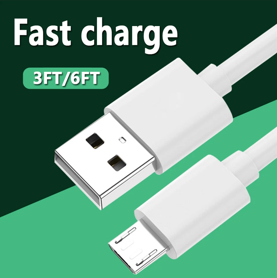 USB Type C Data Cable 5A Fast Charging USB-A to USB-C Charger Cord For Phone lot - Image 3 of 4