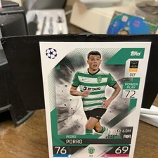 2022-23 Topps Match Attax UEFA Pedro Porro #311 Sporting Clube de Portugal