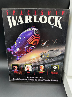 Spaceship Warlock - CD ROM - PC BIG BOX - OVP / CIB - PAL / EUR