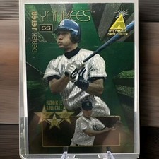 DEREK JETER 1995 PINNACLE ZENITH #2 ROOKIE GEM 2/18 RC HOF NY YANKEES 