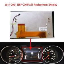 LCD Display For 2017-21 JEEP COMPASS instrument LCD colour display replacement