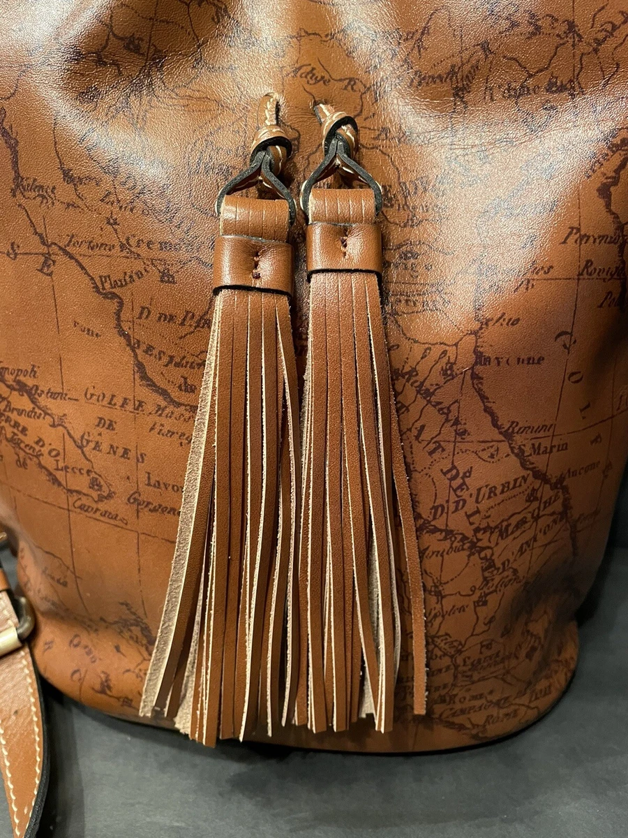 Patricia nash octavia leather bucket tote sale
