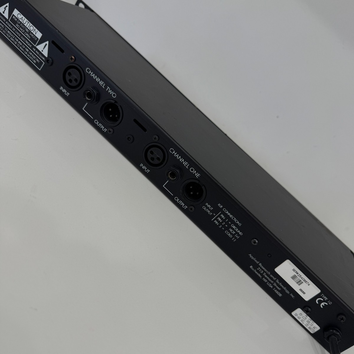 ART Dual MP - Two Channel Tube Microphone Preamp Model 254 (TESTED