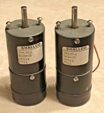 Pair Vintage Shallco 2-120Q stereo dual-gang 150/300 ohm rotary attenuators cue