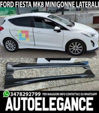Unten Anschluss Für Ford Fiesta VII 2018+ Schweller Seitenlichter Look Rs ABS /