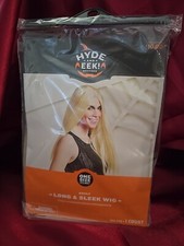 Hyde and Eek-Long Sleek Long Blonde-Adult-Womens Wig-Halloween-one size