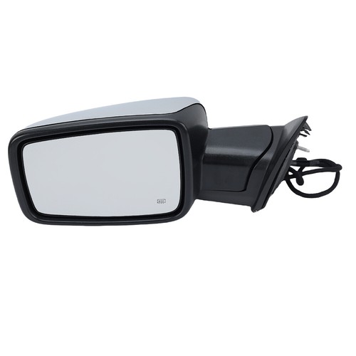 Left Chrome Power Mirror For Ram 1500 2013-2016 2017 2018 Heated W/Turn Signal - Picture 2 of 24