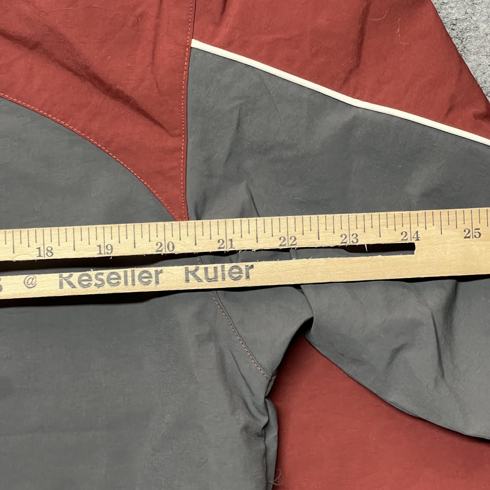 The North Face Jacket Mens Medium Gray Red WindWall Boreas Hike Full Zip Hiking thumbnail 10