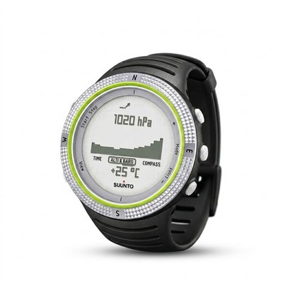 Suunto Core Light Green Digital Altimeter Barometer Compass New Battery Working