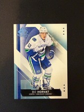 2015-16 Upper Deck SP Game Used Bo Horvat Veterans Blue Auto #32