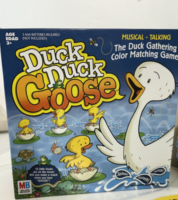 DUCK DUCK GOOSE Board Game Milton Bradley 2003 Color Matching COMPLETE Works S1