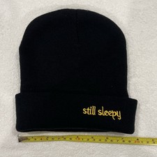 Unisex Black Beanie