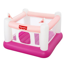 Fisher-Price Bouncesational Indoor Inflatable Bouncer with Built-In Pump