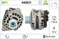 Valeo Generator 440831 Passend FüR Fiat Passend FüR Iveco