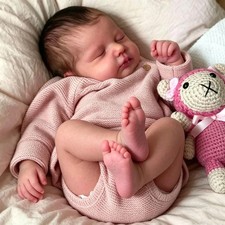Reborn Baby Dolls Silicone Full Body-20 in Realistic Baby Doll Girl, Full Silico