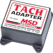 MSD; Tachometer/Fuel Injection System Adapter; Magnetic Trigger Installations Or