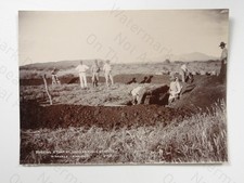 Building Fort Crocodile Pools Station Bulawayo 1890s W Rausch Photo