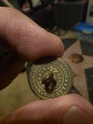 19th Century Dug Robinsons Jones & Co Treble Gilt Brass Button Metal Detecting — photo 6