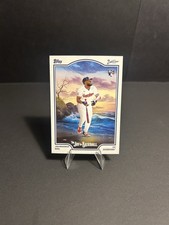 2025 Topps Bob Ross Joy Of Baseball Jhonkensy Noel #81 Cleveland Guardians