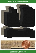 Lloyd Custom Luxe Carpet Mat Set for 2007-2010 Saturn Outlook (3 pieces) #10WY