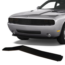 For 2009-2014 Dodge Challenger Phantom Aluminum Black Billet Grille Grill Insert