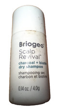 Briogeo Scalp Revival Charcoal Biotin Dry Shampoo Powder .14oz travel size