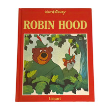 Walt Disney Robin Hood Hardcover Vintage Unipart Kinderbuch Klassiker