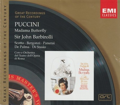 Puccini: Madame Butterfly Scotto, Sir John Barbirolli 2 CD´s + Libretto