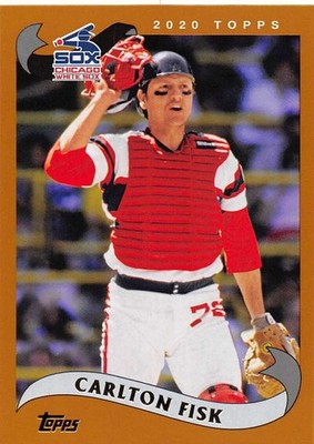 2020 TOPPS ARCHIVES #250 CARLTON FISK CHICAGO WHITE SOX BASEBALL