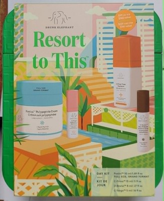 Drunk Elephant Resort To This Day Kit Protini Cream + C Firma Serum - Open Box