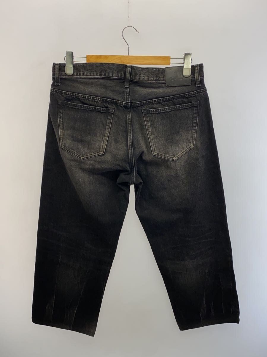 Supreme Straight Pants 24fw Distressed Loose fit selvedge 32 Denim BLK Used thumbnail 2