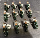 Vintage LEPS Zebra Napkin Rings – Set of 12 – Hand-Painted – Made in Peru — photo 5