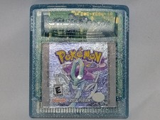Pokemon Crystal Version Nintendo GameBoy Color Game - Authentic & Working Save