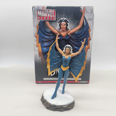 STORM Marvel Heroes Corgi Limited Edition Painted Metal Statue 426/2500. As Is.